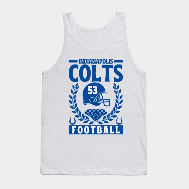 Indianapolis Colts 1953 American Football Tank Top by Astronaut.co